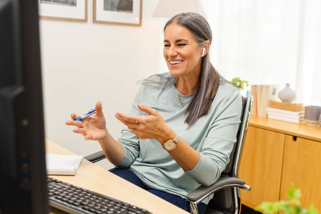 An employee that knows how to work from home effectively.